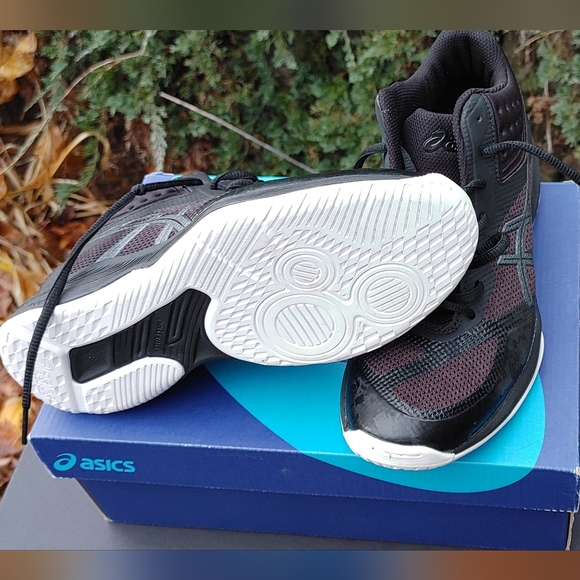 ASICS Men's Netburner Ballistic FlyteFoam Mid Top Volleyball Shoes New - Picture 5 of 8